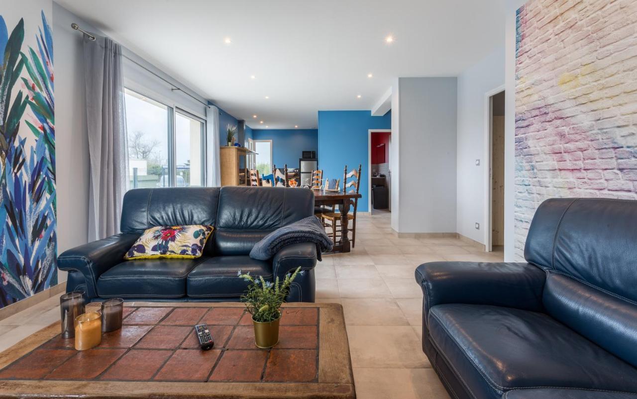 La Proue - Appt Avec Terrasse A Moins De 100M De La Plage Saint-Côme-de-Fresné Bagian luar foto